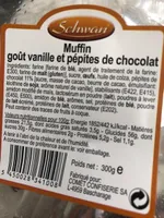 Muffin vamilke pepite dd chocolat