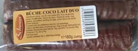 Bûche choco lait duo