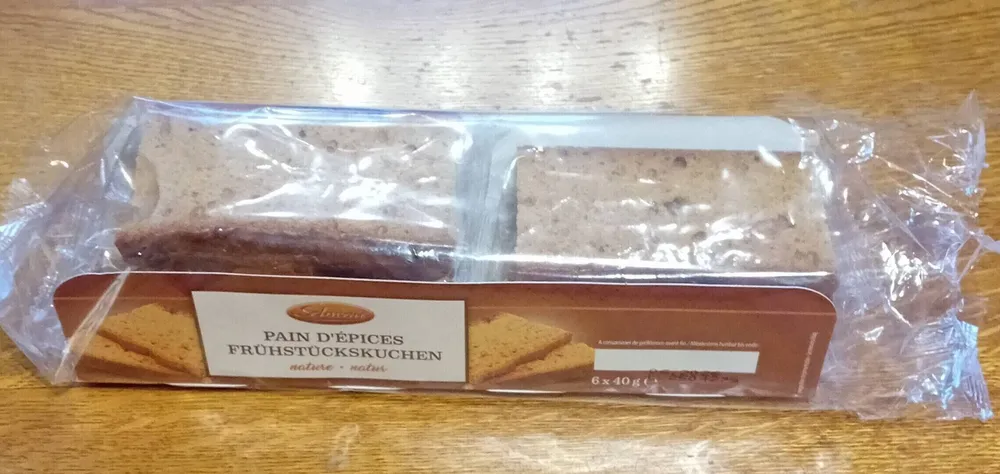 Pain d'épices Fruhstuckuchen