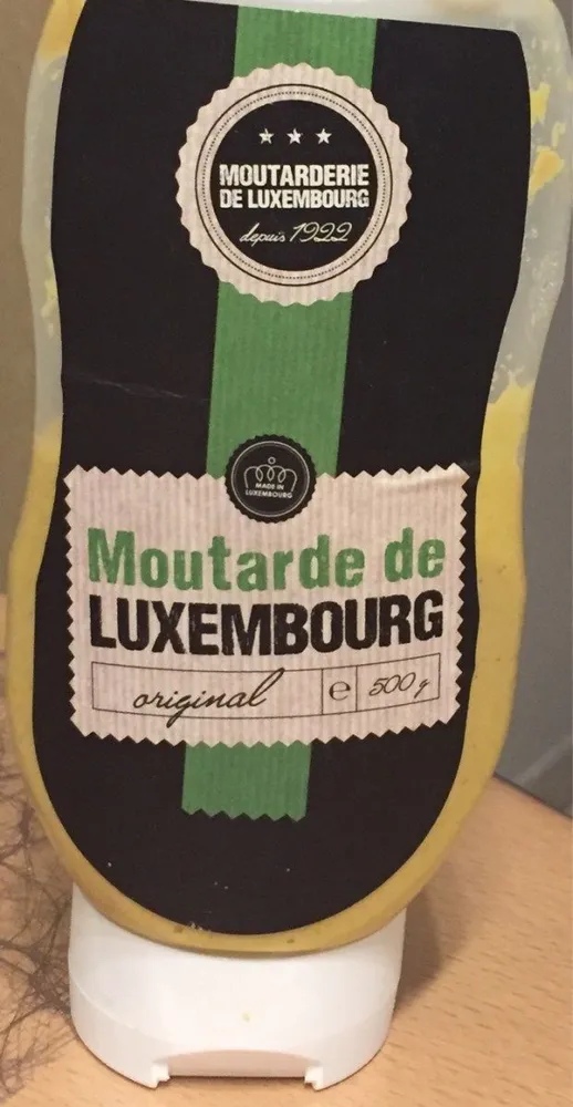 Moutarde de Luxembourg originale