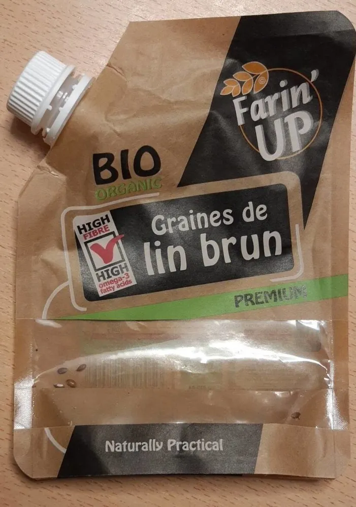 Graines de lin brun