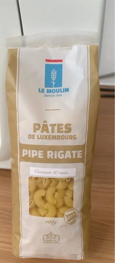 Pipe Rigate - Pates de Luxembourg