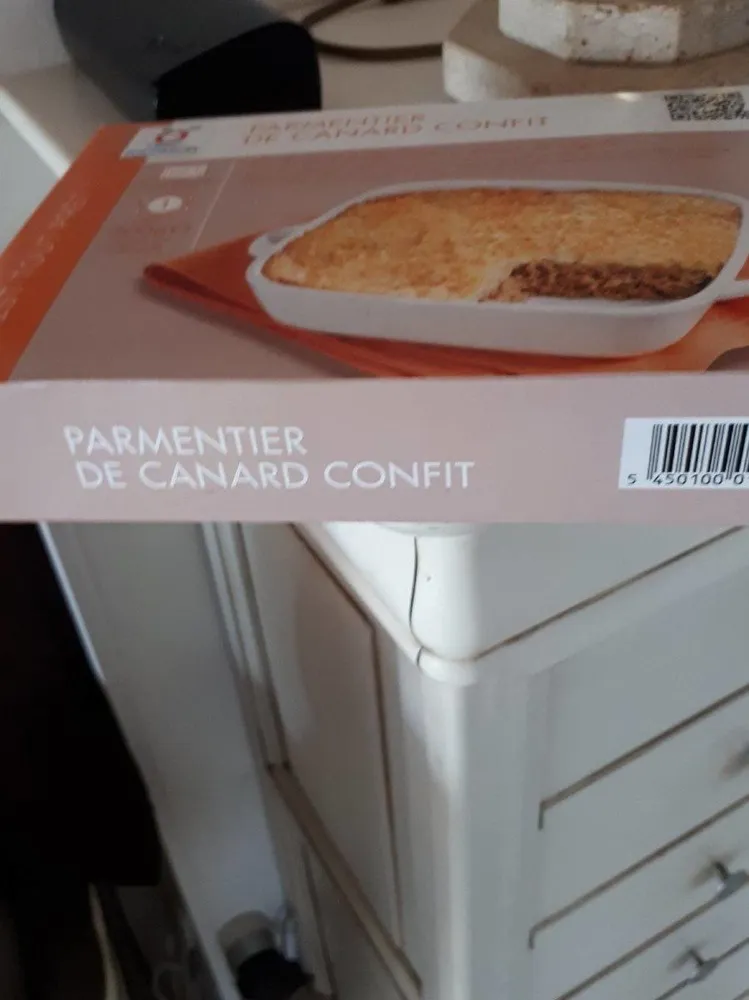Parmentier de canard confit