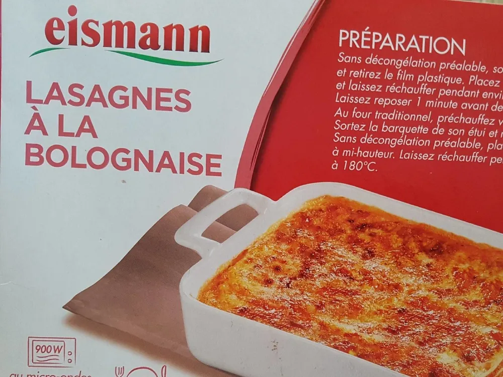 Lasagne à la bolognaise