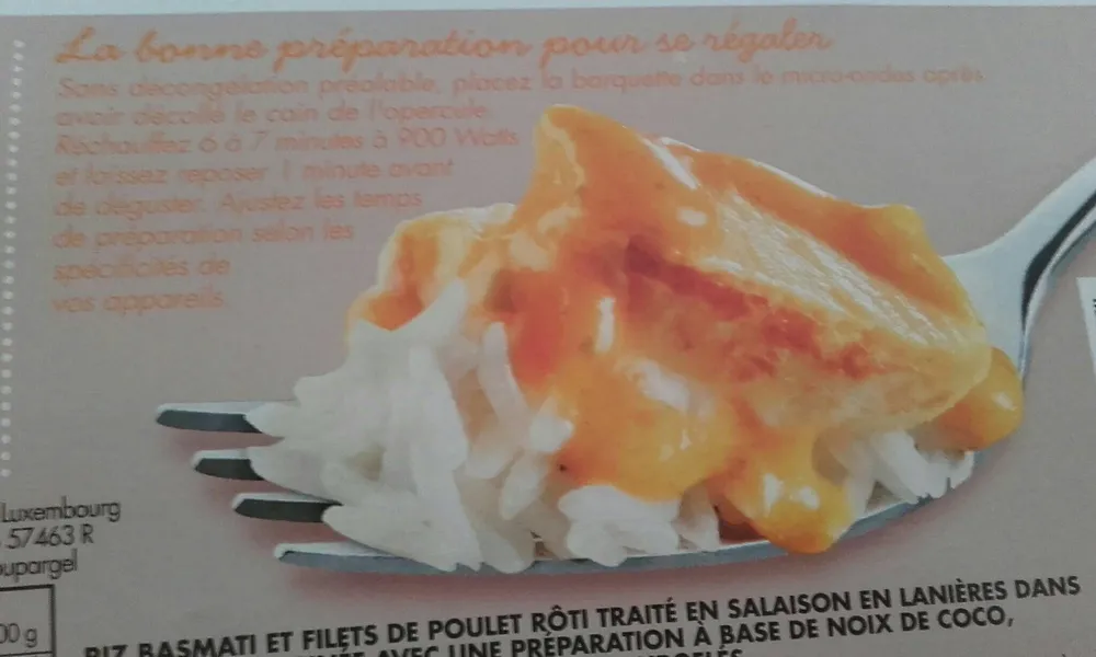 Poulet korma