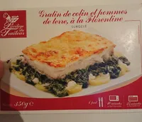 Gratin de colin et pommes de terre à la florentine
