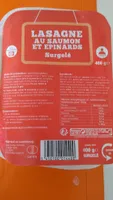 Lasagne au saumon et Épinards surgelé