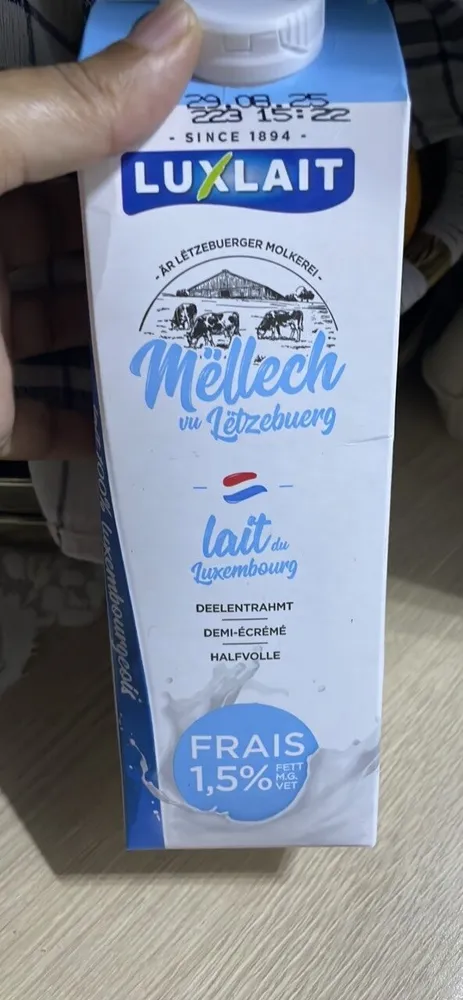 Luxlait Lait, Milch
