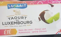 Yaourt noix de coco citron vert