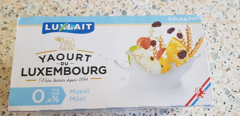 Yaourt du Luxembourg  muesli