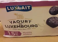 Yaourt aux myrtilles