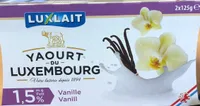 Yaourt Luxlait Vanille 1,5%