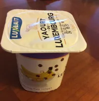 Yaourt Luxembourg banane choco crunchy