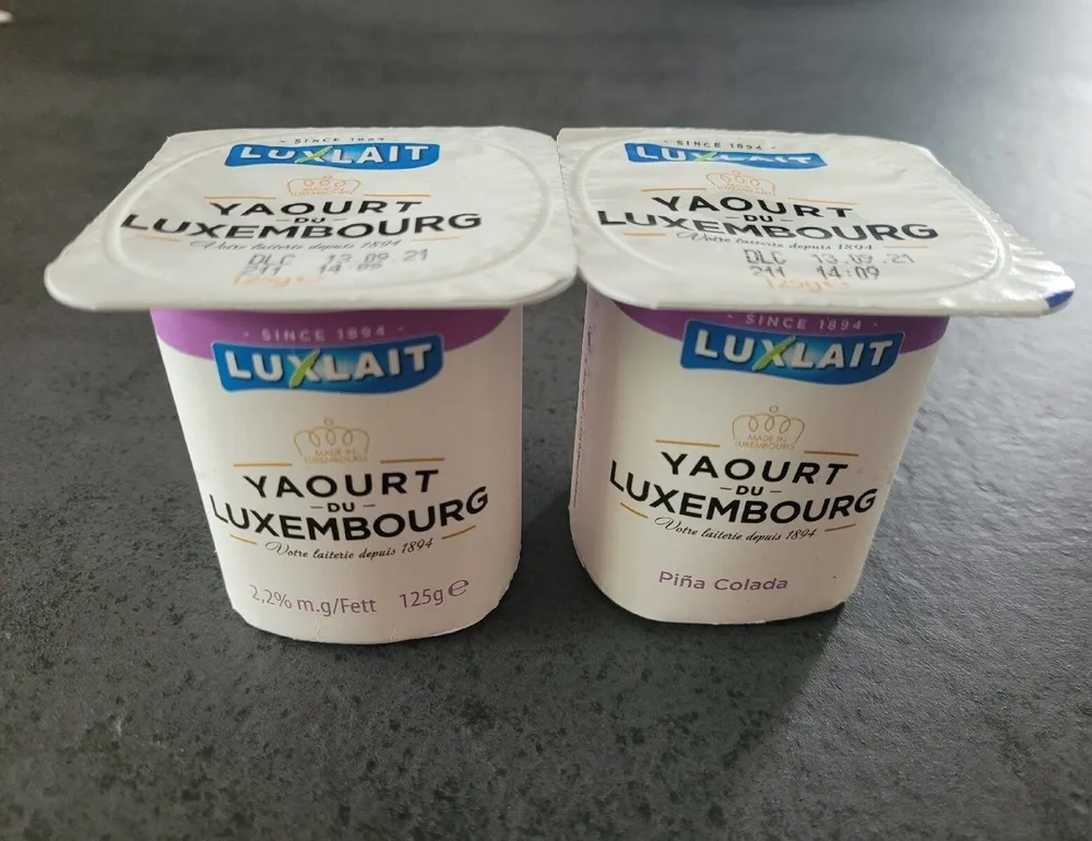 Yaourt du Luxembourg Piña Colada