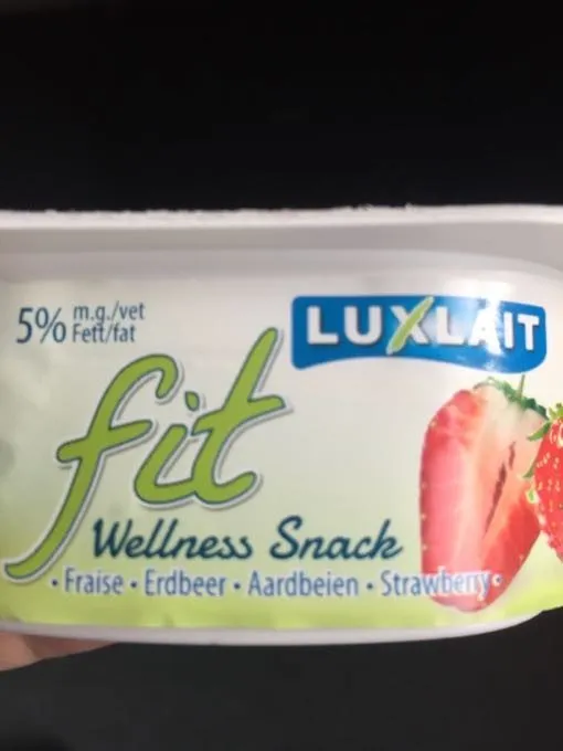 Quark Mit Erdbeeren