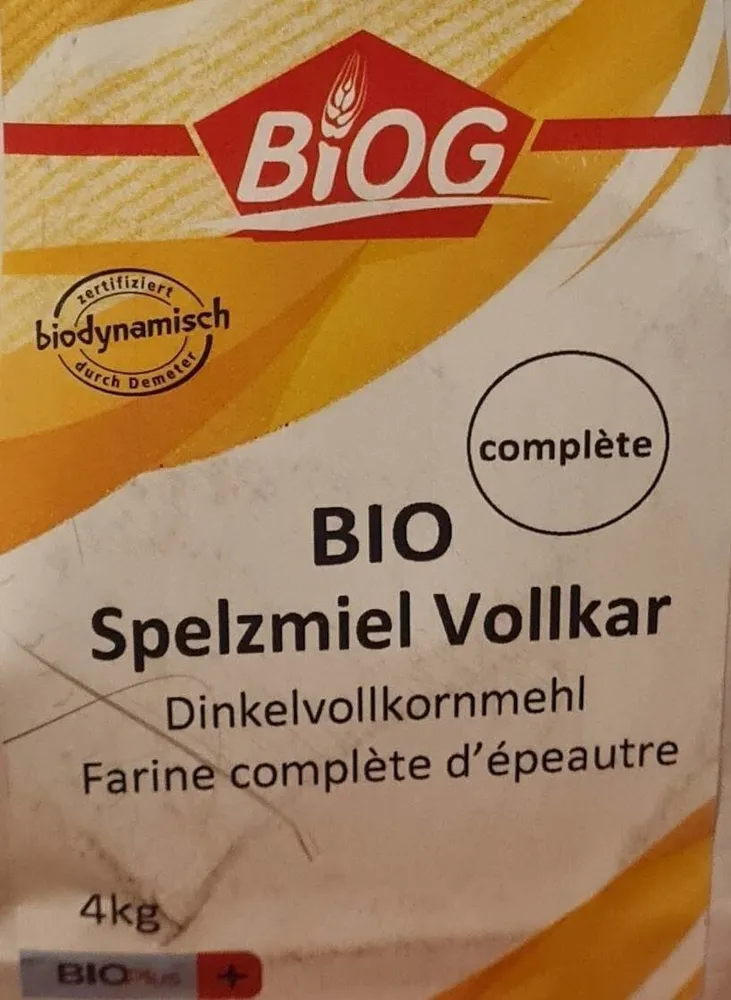Farine complète d'épeautre