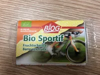 Bio Sportif Barre aux fruits