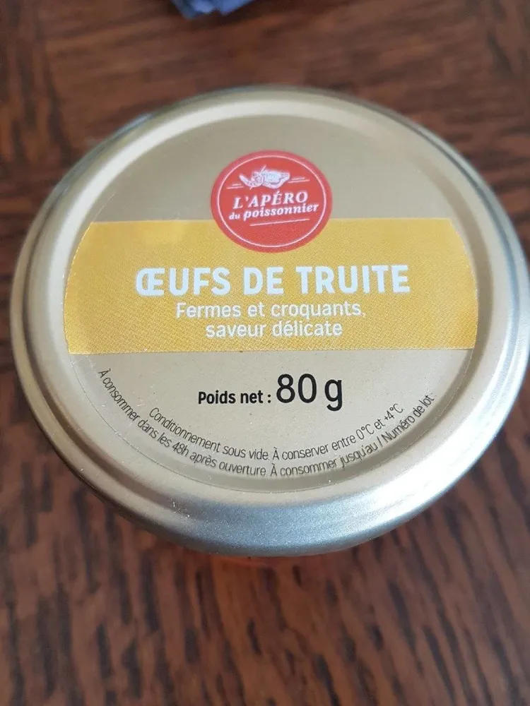 Oeufs de truite
