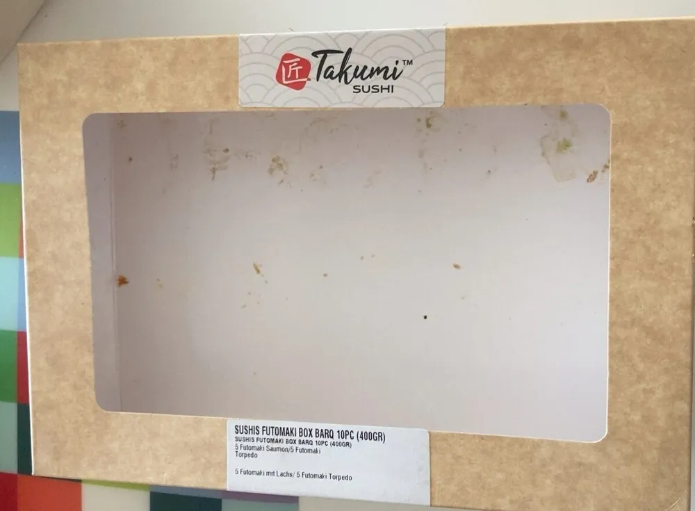 Sushi Futomaki box 10pc