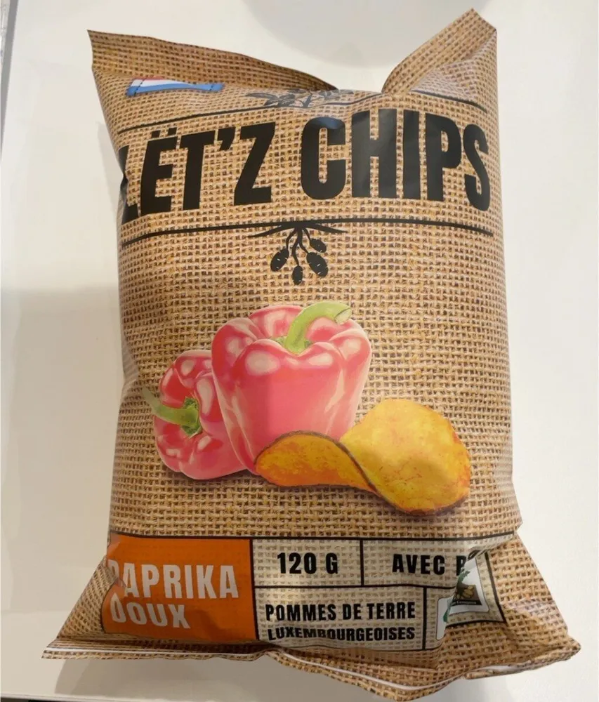 Chips Paprika doux