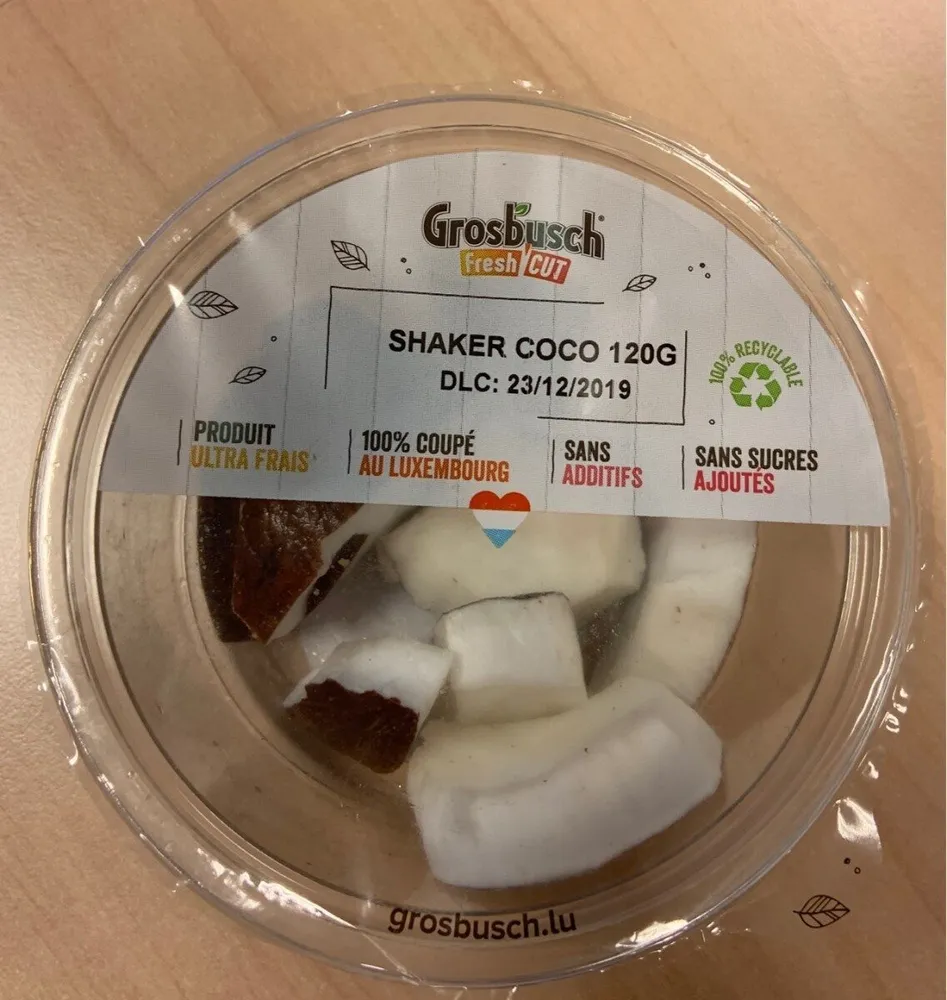 Shaker coco 120g