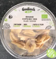 Banane chips bio