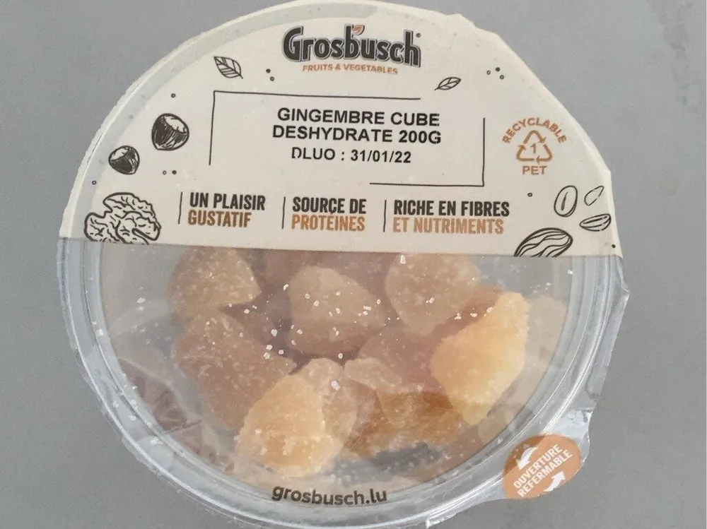 Gingembre deshydrate