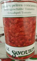 Tomates pelées concassées