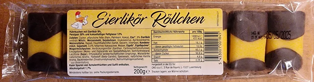 Eierlikör Röllchen