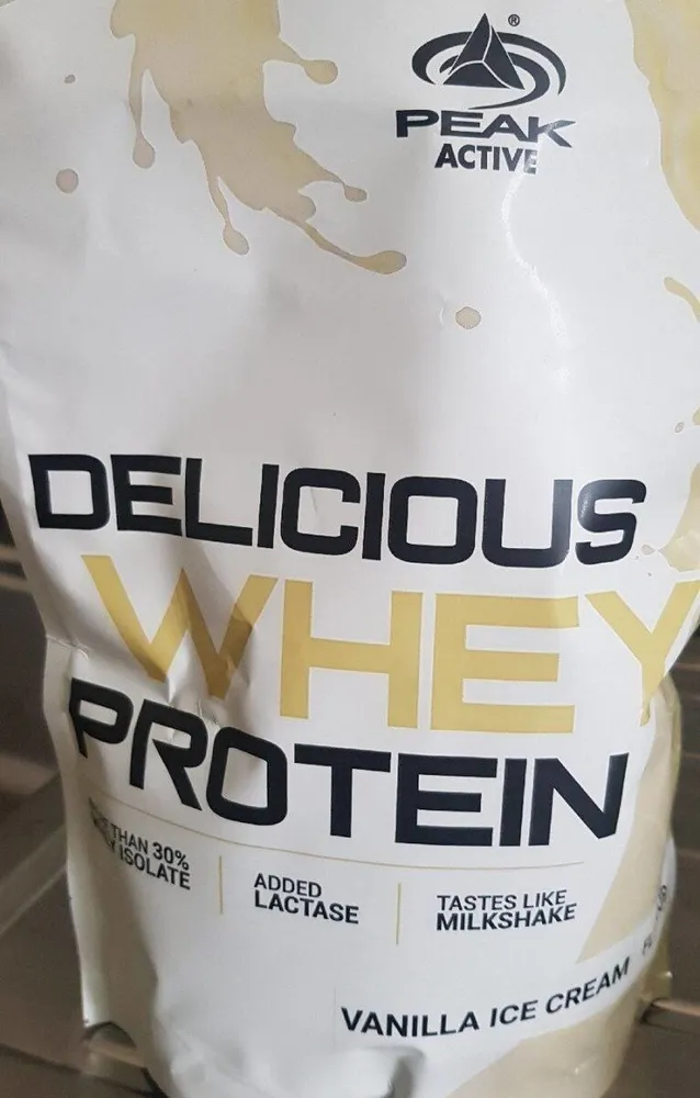 Delicious Whey Protein Vanilla Ice Cream
