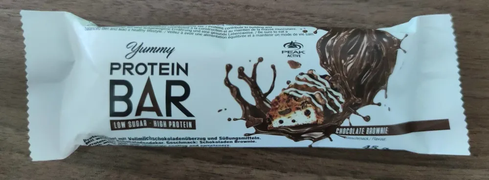 Yummy Protein Bar Chocolate Brownie
