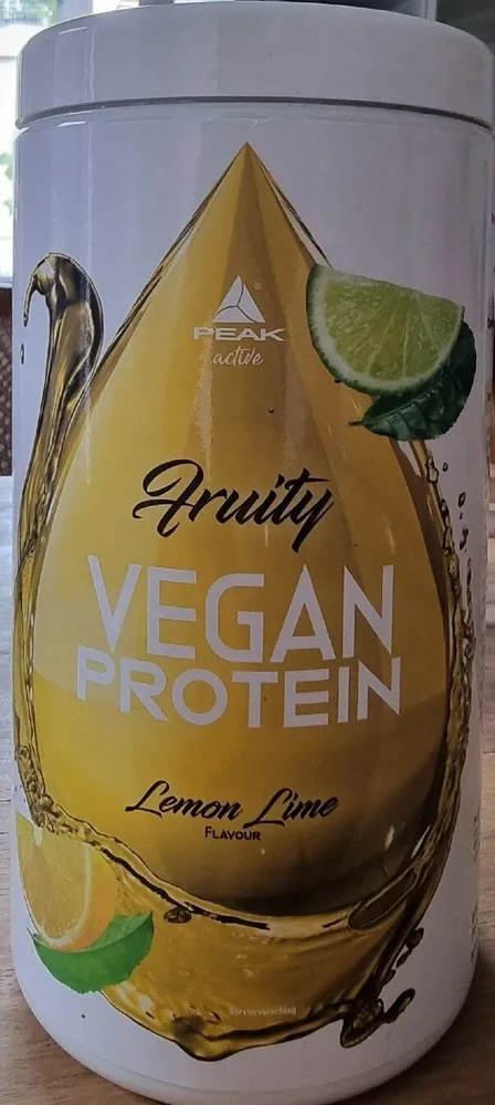 Fruity Vegan Protein Lemon Lime