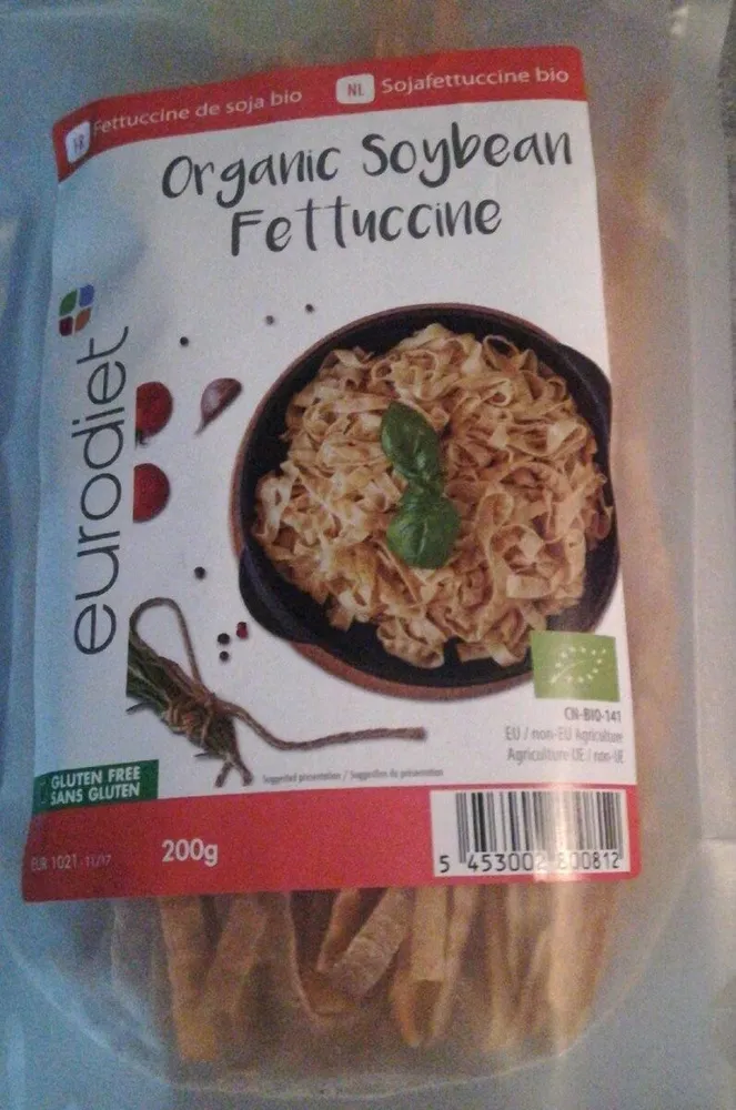 Organic soybean fettuccine