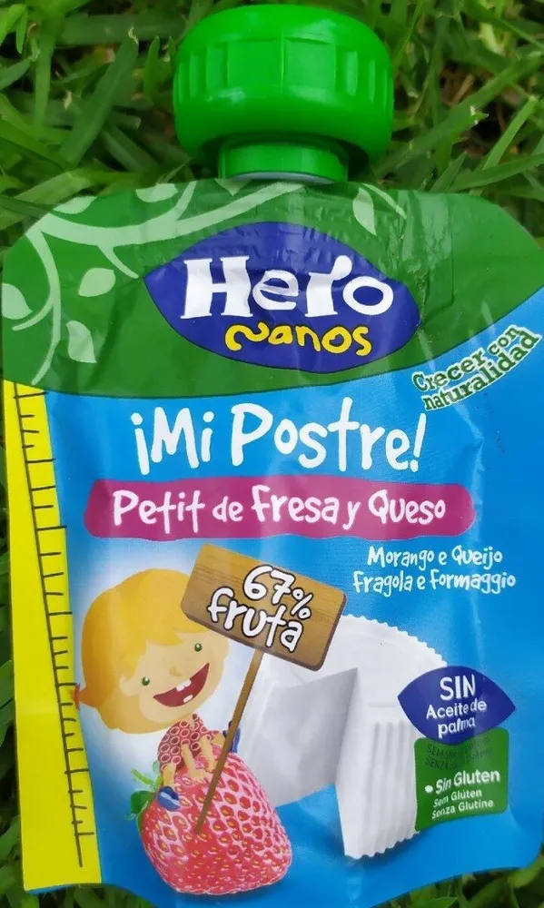 Petit de fresa y queso