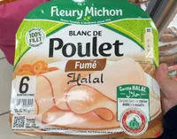 Blanc de poulet fumé halal