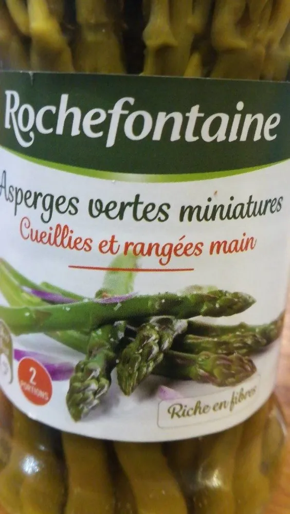Asperges vertes miniatures