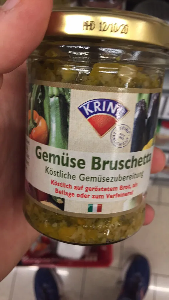 Krini Bruschetta aux légumes