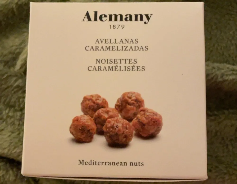 Avellanas caramelizadas