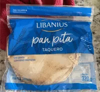 Pan pita taquero