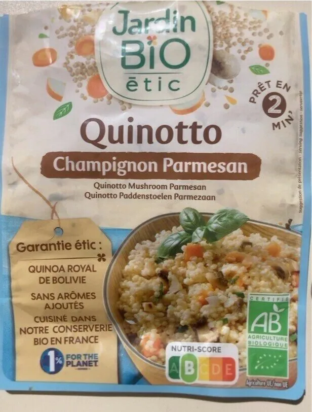 Quinotto champignon parmesan