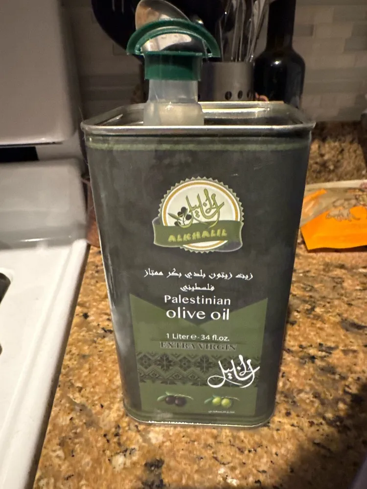 زيت زيتون فلسطيني بلدي بكر ممتاز