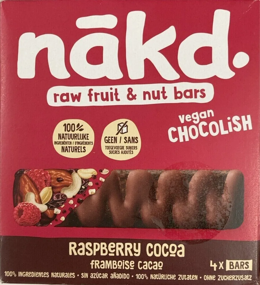 Raw fruit and nut bars