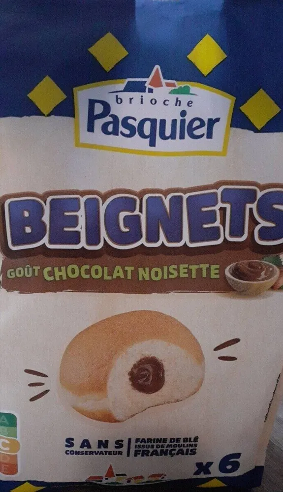 Beignets goût chocolat-noisette