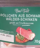 Röllchen aus Schwarzwälder - Schinken