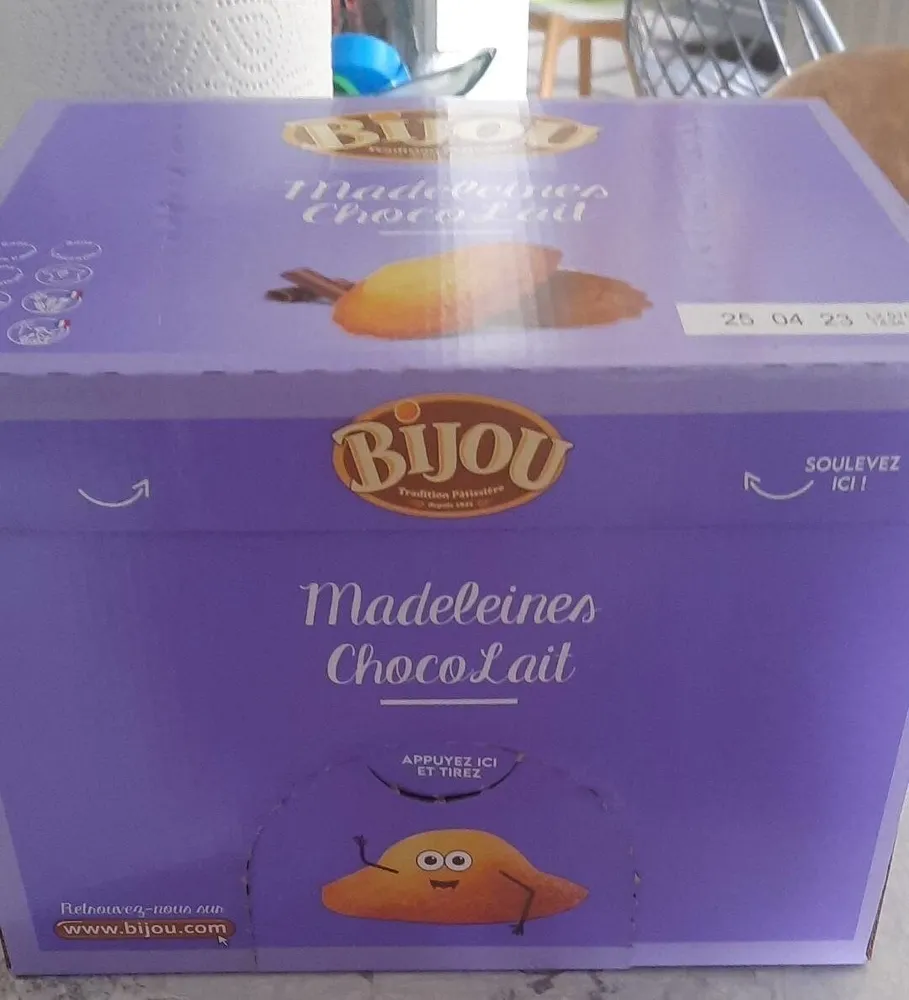 Madeleine chocolait