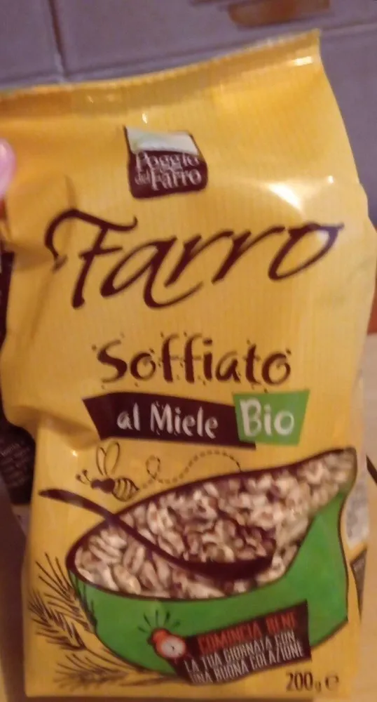 Farro soffiato al miele bio