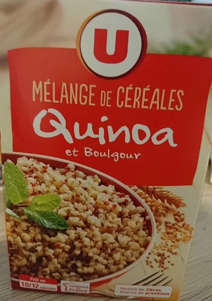 Mélange de céréales quinoa et boulgour