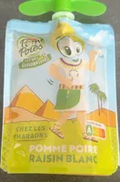 Pompotes pomme poire raisin blanc