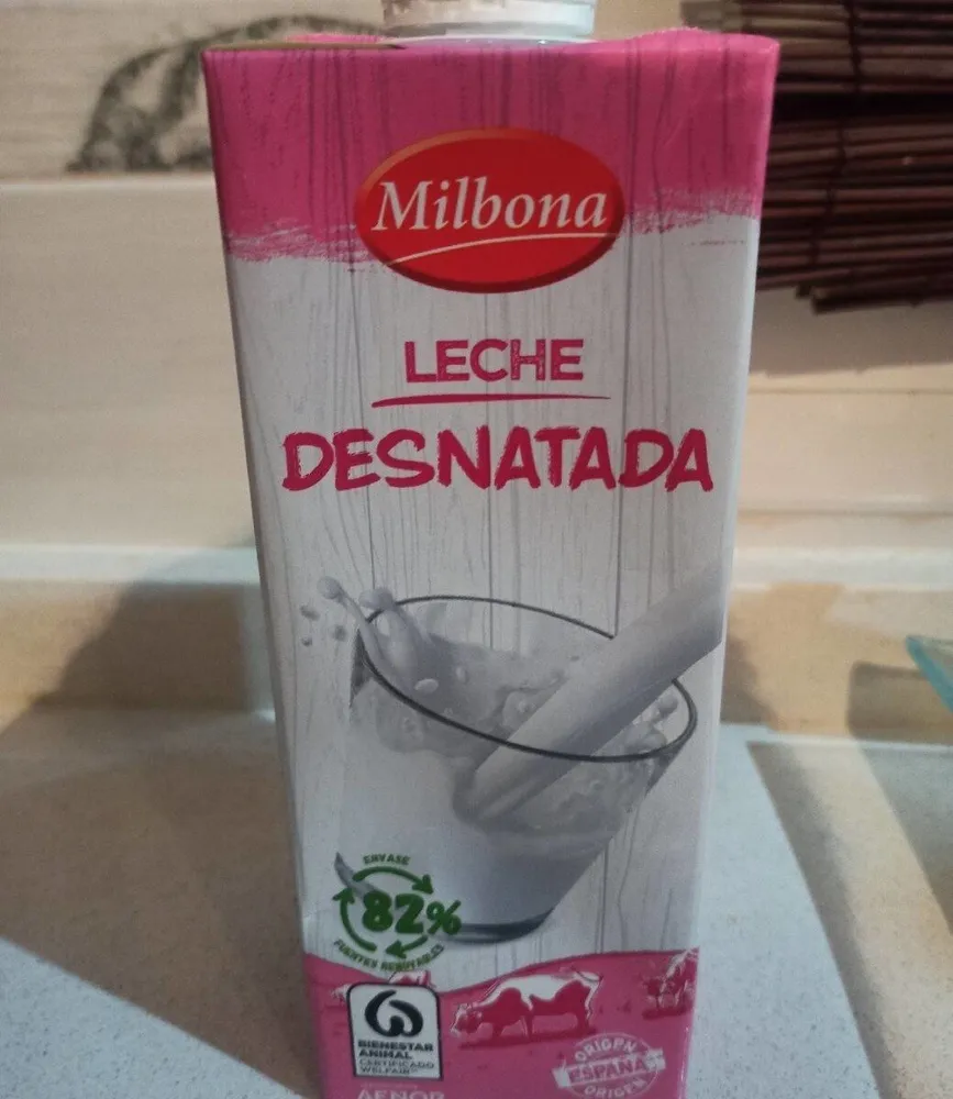 Leche desnatada