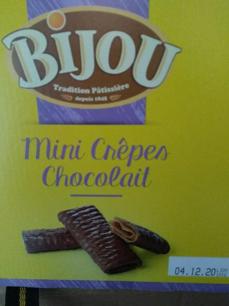 Mini crêpes chocolat